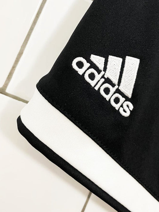 adidas three stripes sporty prep athletic shorts - good market thrift store
