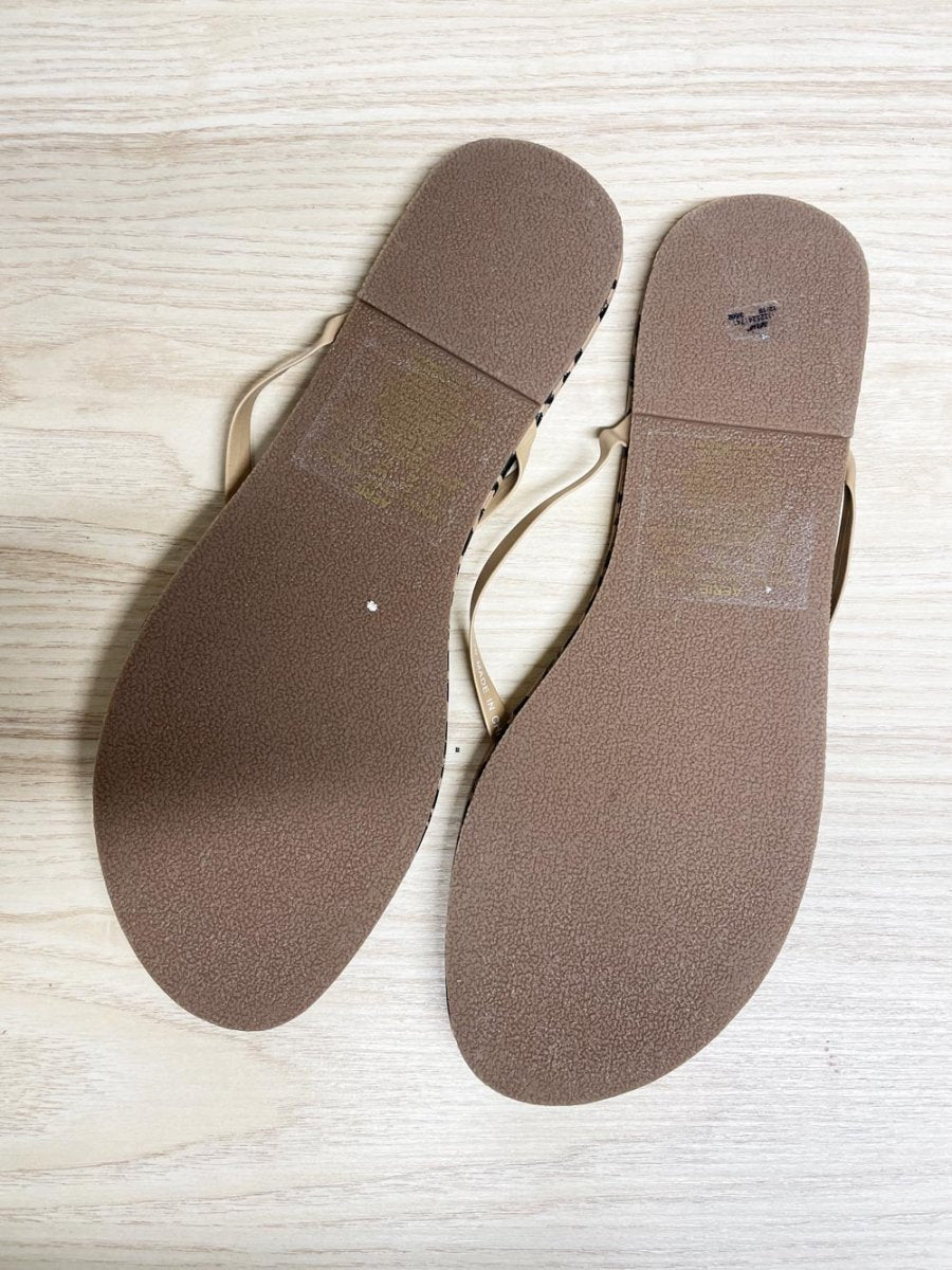 aerie animal print flip flop | american eagle - good market thrift store