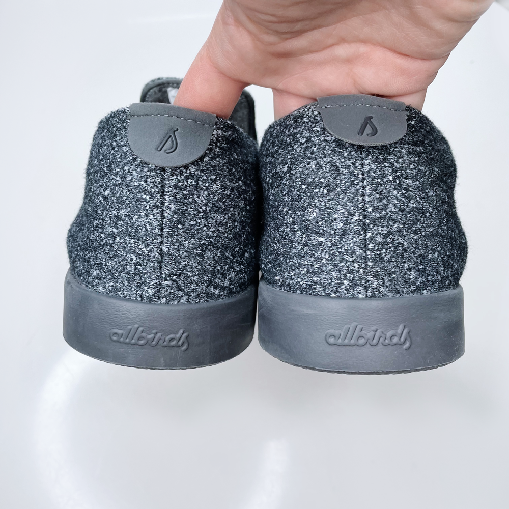 allbirds grey wool men's wool loungers 0121 - size M12