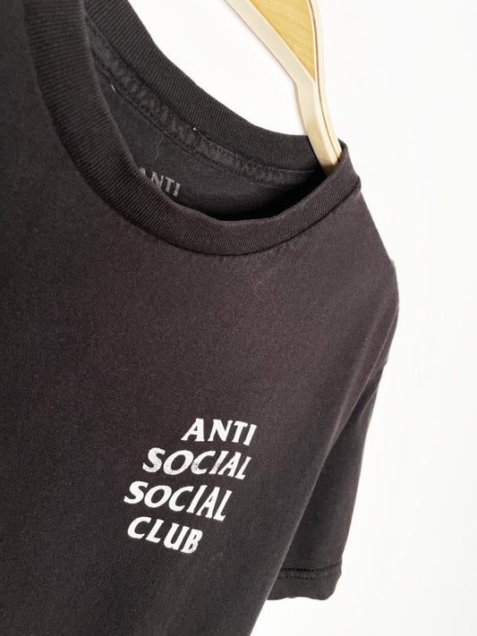 anti social social club band tee | made in USA | assc - good market thrift store