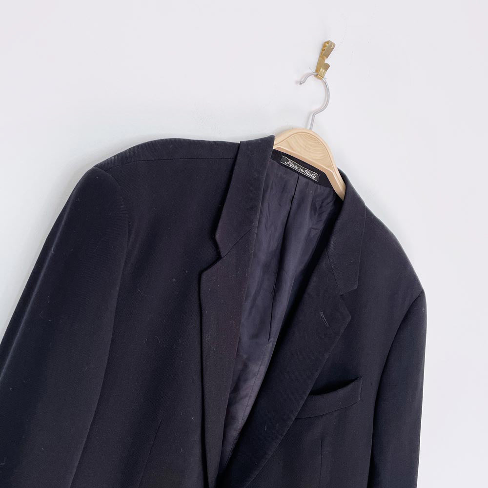 vintage armani collezioni x harry rosen wool blazer