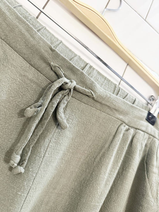 audrey linen - blend track shorts - good market thrift store