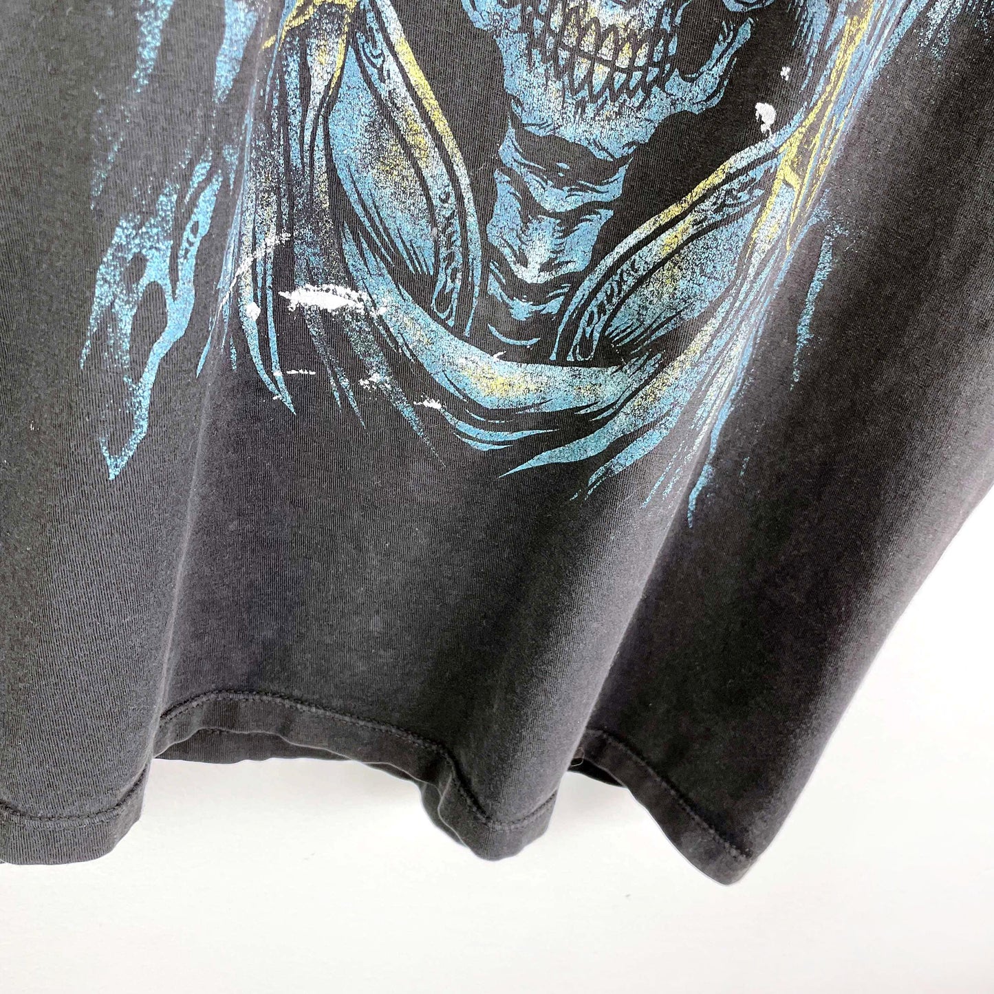 avenged sevenfold reaper distressed tee