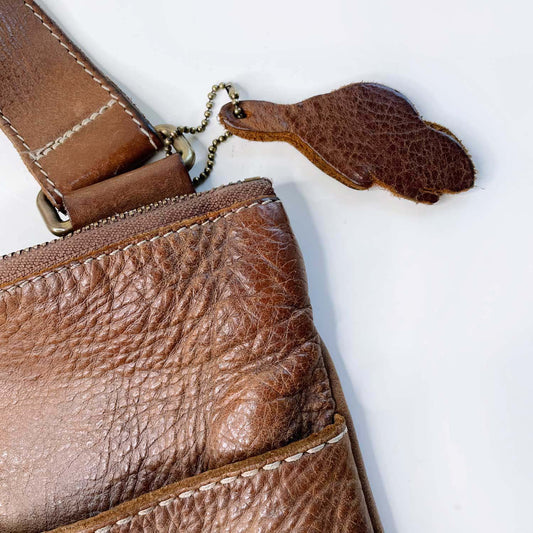 roots ventian village tribe leather bag