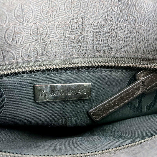 vintage 00s giorgio armani nylon logo crossbody