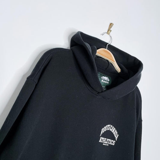 roots 2021 cozy fleece varsity hoodie