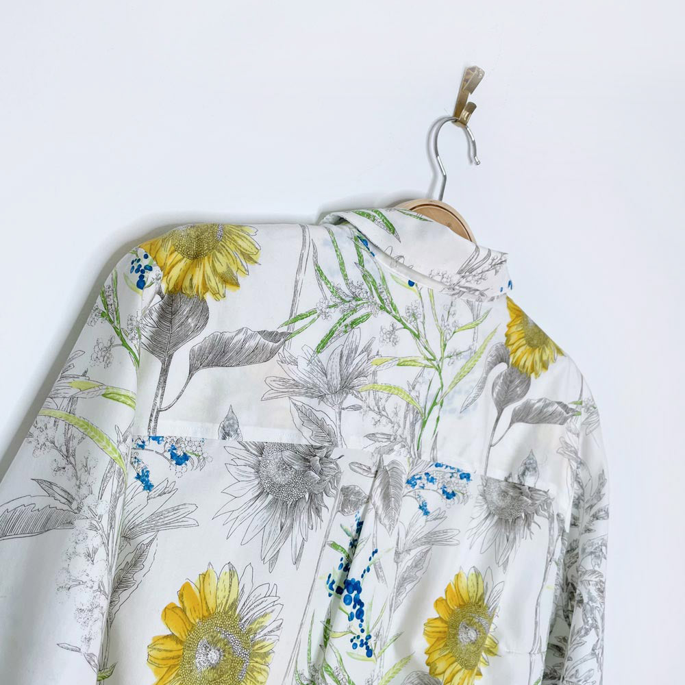 hinson 2023 wu luxe cotton floral blouse