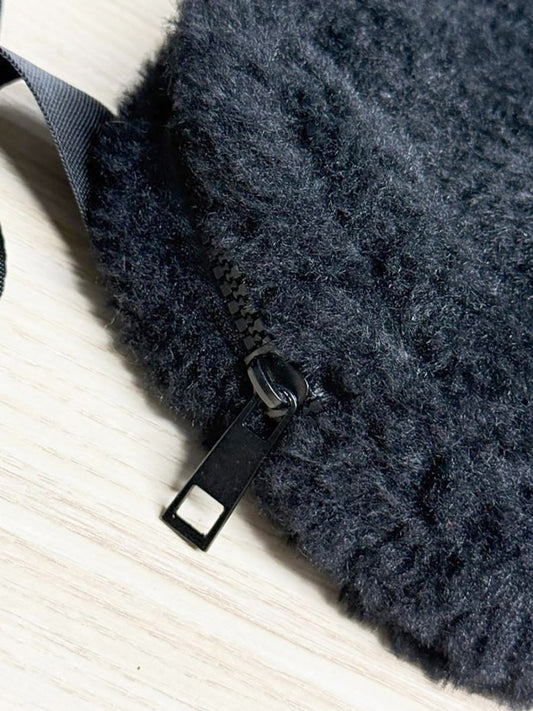 bluenotes fuzzy plush fanny pack - good market thrift store