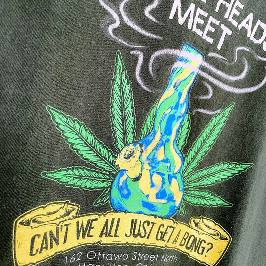 where heads meet | bong parody tee - good market thrift store