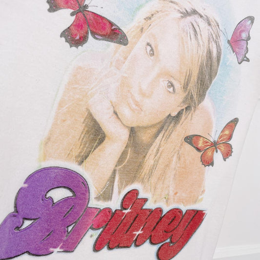 britney spears 2022 butterfly graphic tee