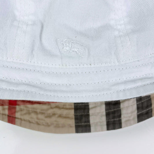 baby burberry reversible bucket hat