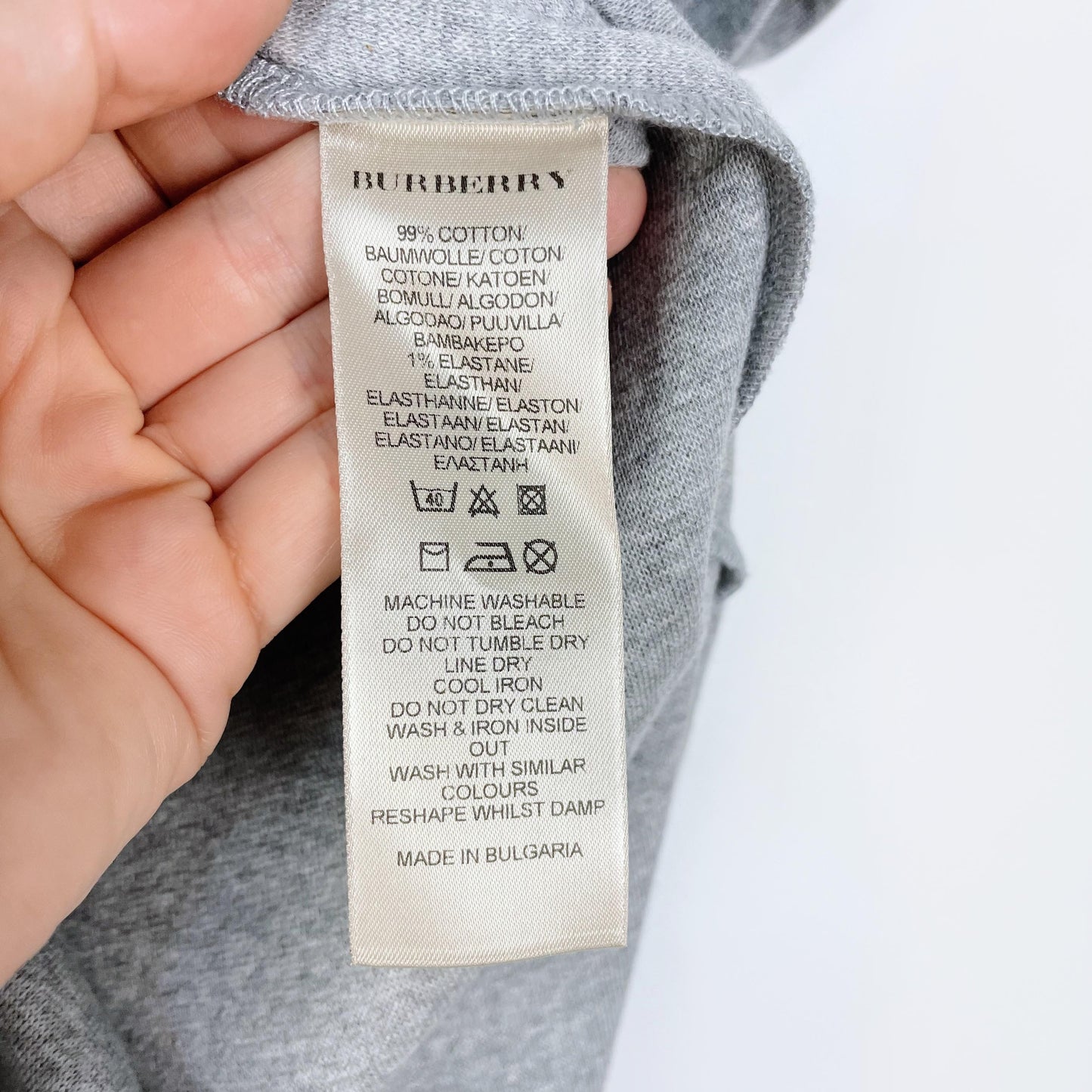 burberry sport pocket t-shirt dress