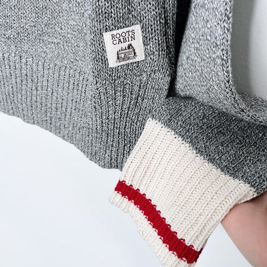 roots 2020 oversized cabin light knit hoodie