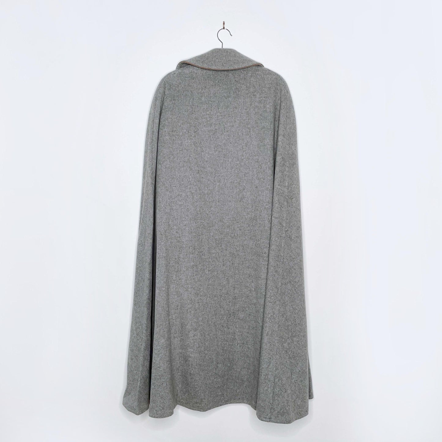 vintage 70s céline wool-cashmere full length gala cape