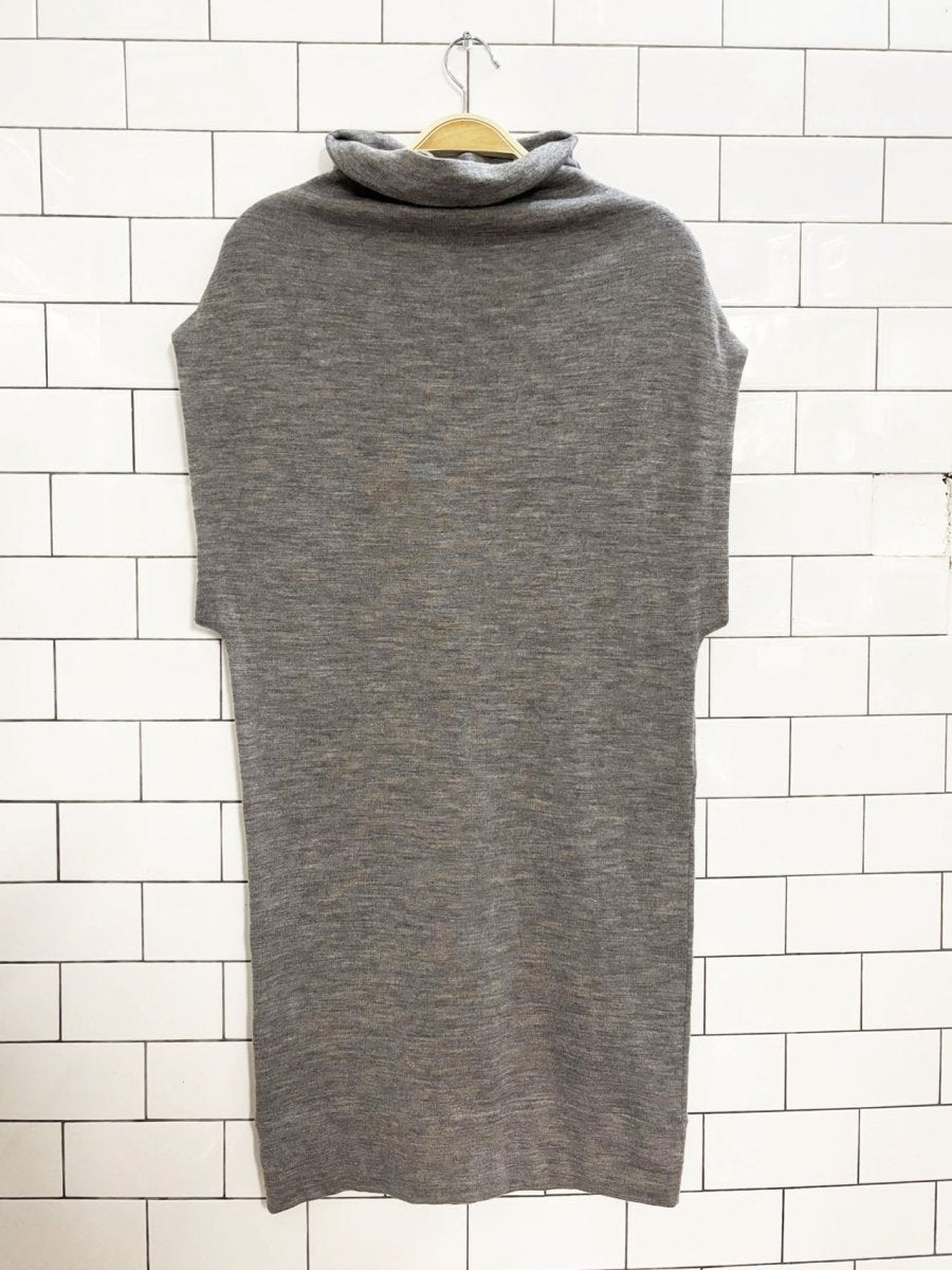 club monaco ammerie merino wool sweater dress - good market thrift store