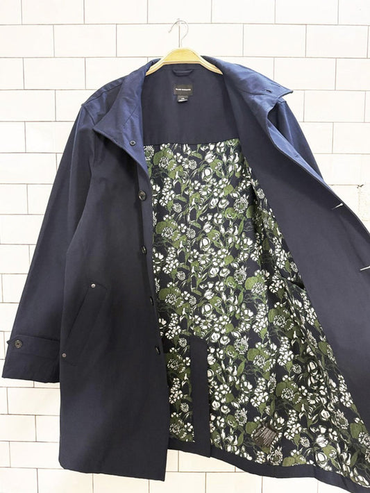 club monaco minimal full button spring jacket - good market thrift store