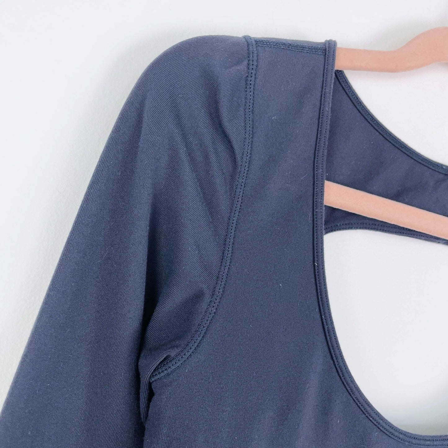 lululemon open back cropped long sleeve