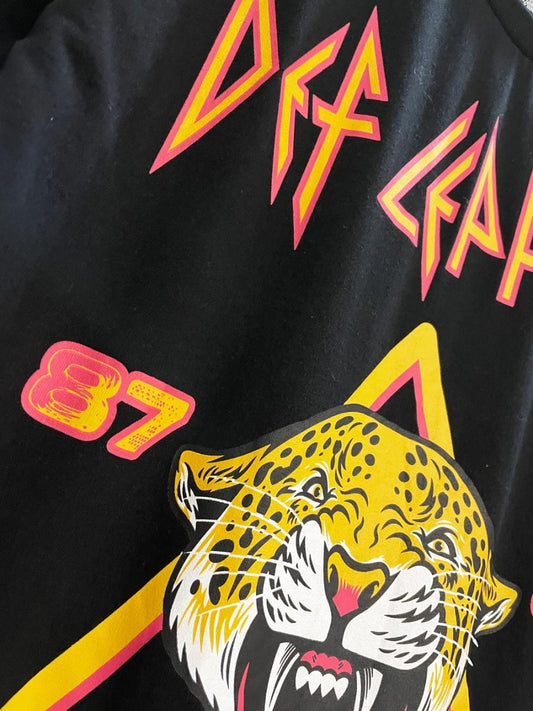 def leppard 87 - 88 tour reprint graphic tee | philcos - good market thrift store