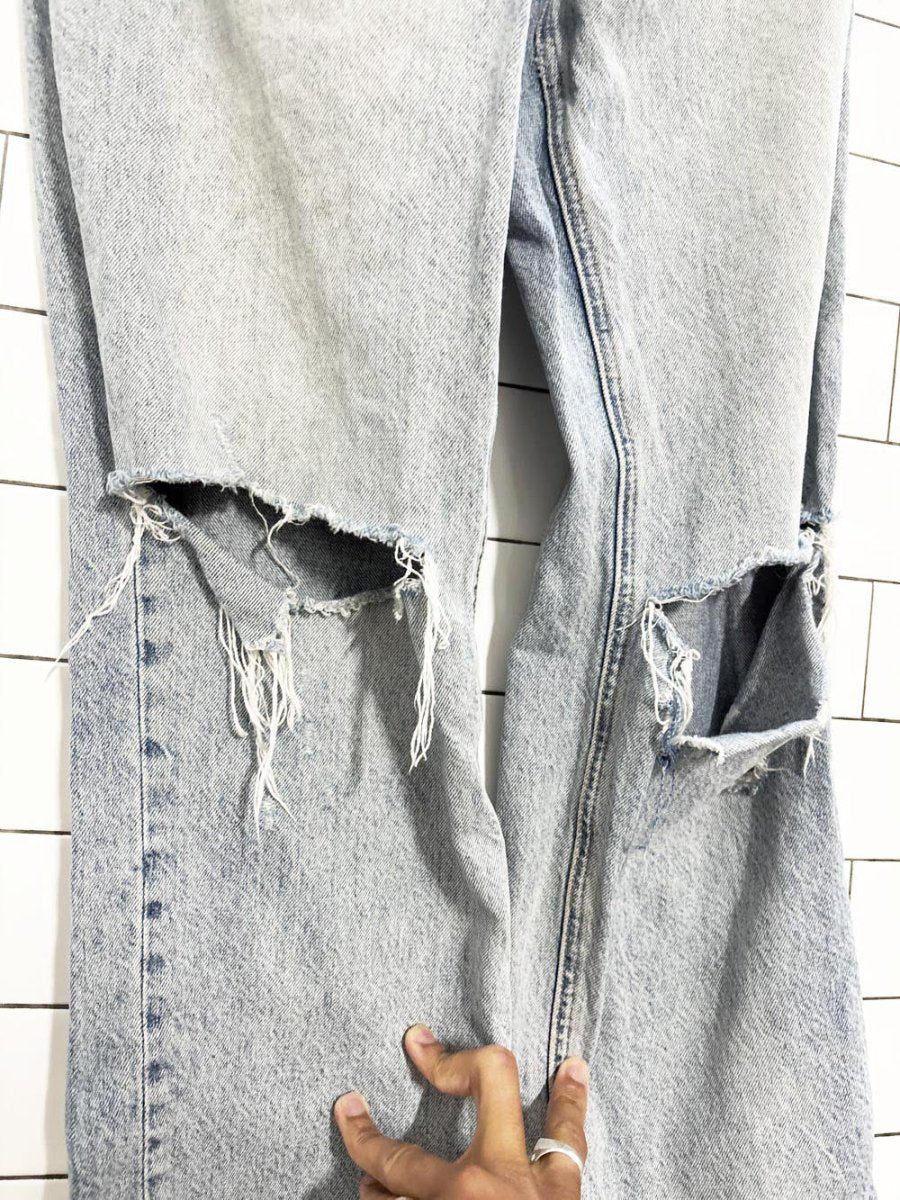 denim forum joni high rise loose fit jeans | aritzia - good market thrift store