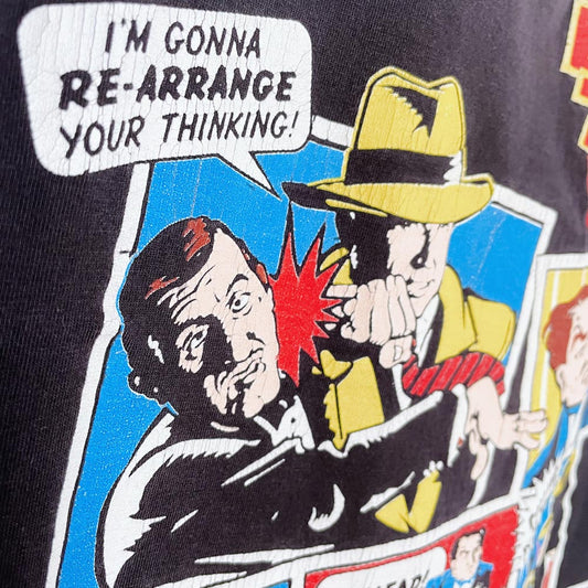 vintage 90s disney dick tracy comic strip tee - good market thrift store