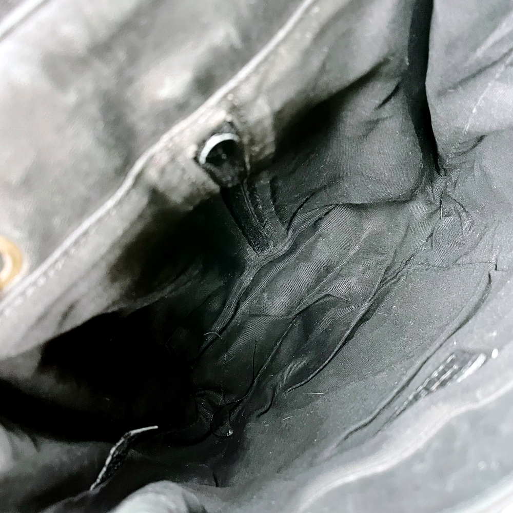 vintage 90s dkny butter leather backpack