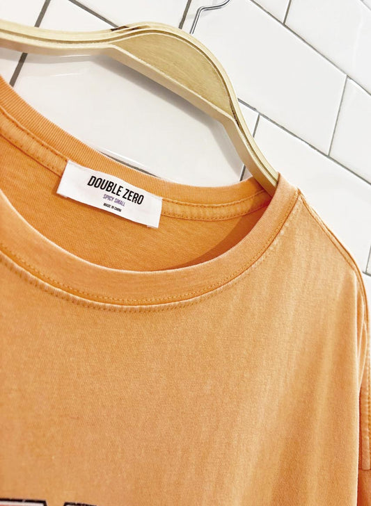 double zero pumpkin season tee - good market thrift store