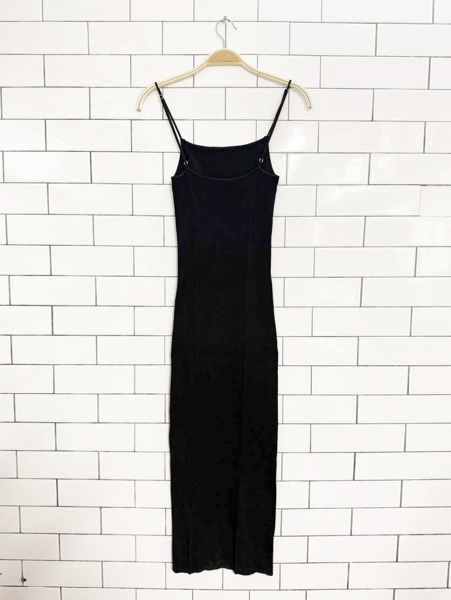 dynamite ribbed bodycon maxi dress - good market thrift store