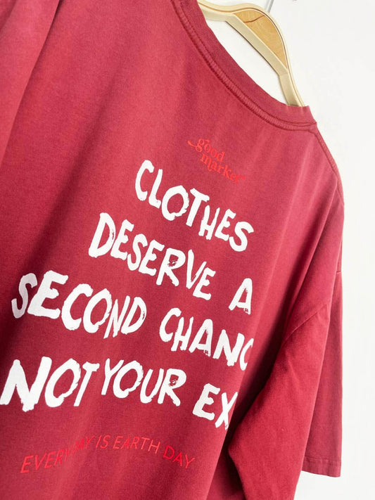 earth day activist x penmans pocket tee | clothes deserve a second chance not your ex - good market thrift store
