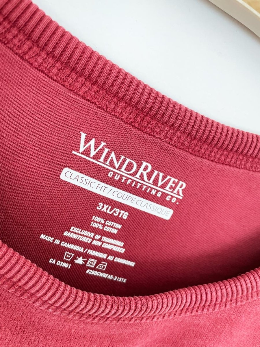 earth day activist x vintage 00s windriver sweatshirt | clothes deserve a second chance not your ex - good market thrift store
