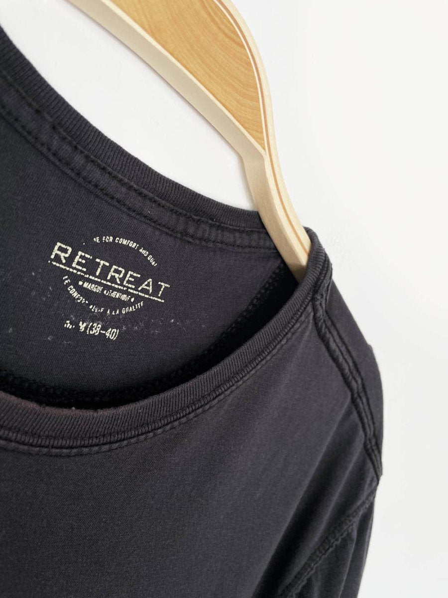earth day activist x vintage retreat pocket tee | clothes deserve a second chance not your ex - good market thrift store
