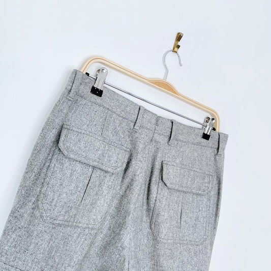 ermenegildo zegna 100% wool cargo pant