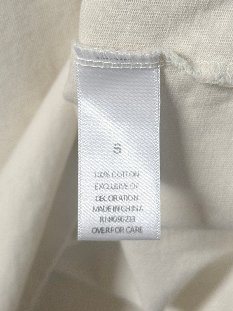 fear of god essentials basic spellout tee - good market thrift store
