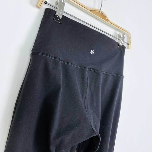 lululemon throw back flare pant luon - size 8