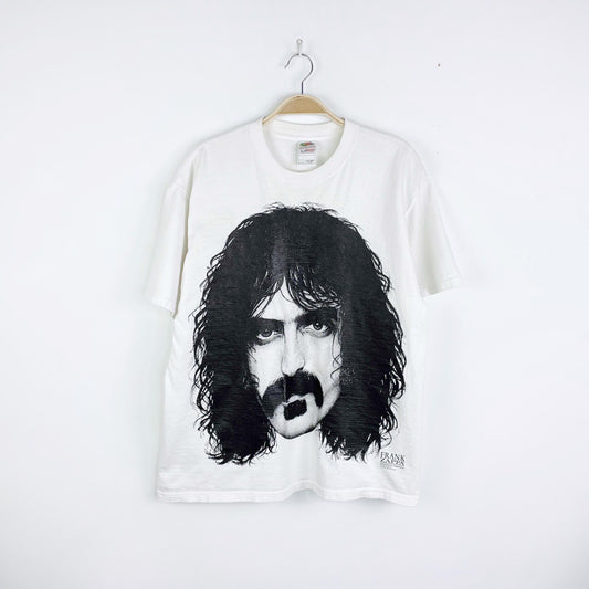 vintage 90s frank zappa big head tee