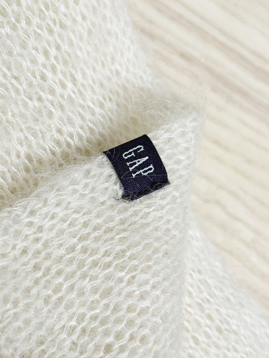 gap mohair - blend soft knit scarf - good market thrift store