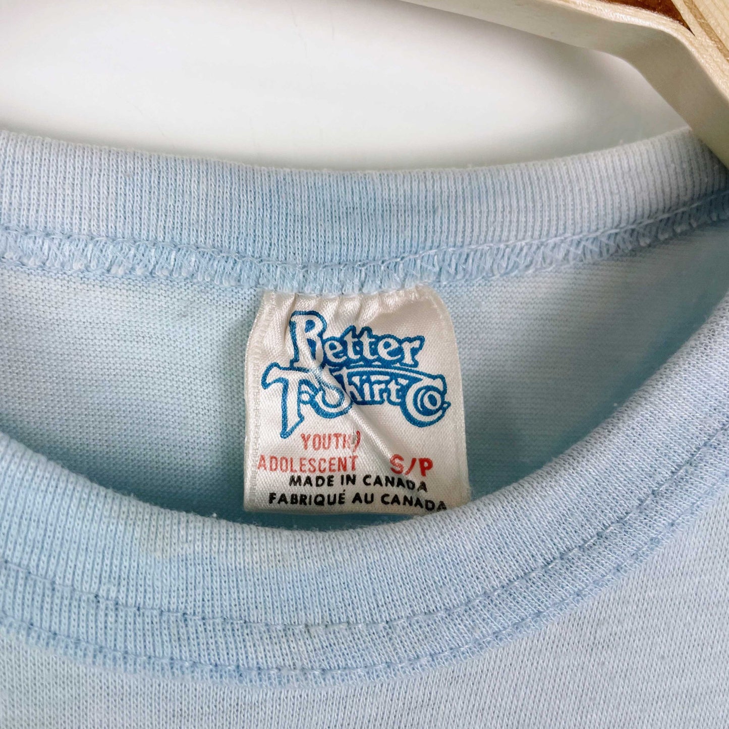 vintage 70s garfield ringer tee - size small