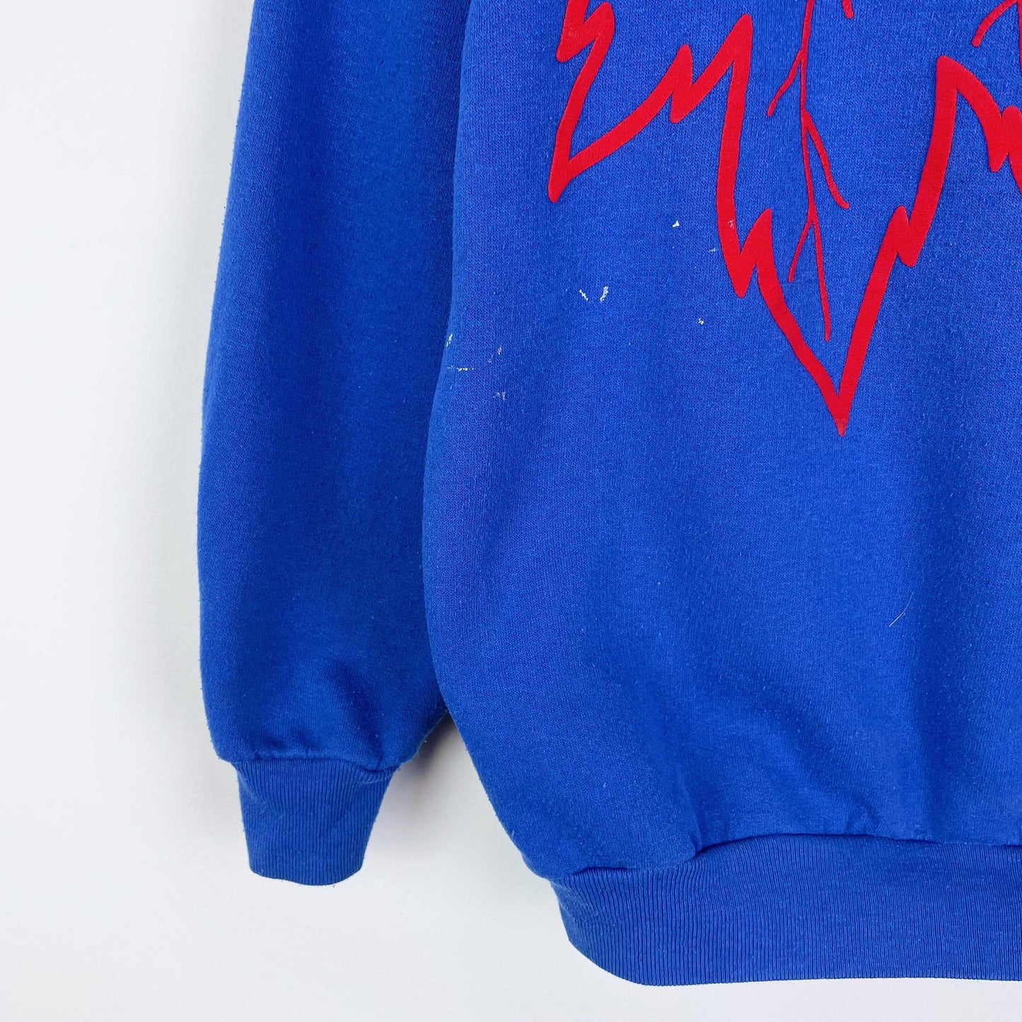 vintage alfred sung girl guides crew - size medium