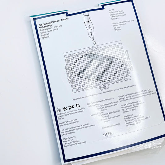 nwt vintage givenchy body gleamers shimmery tights