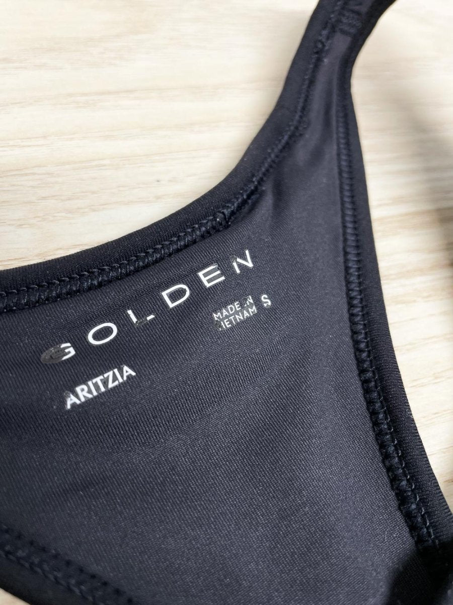 golden by tna sports bra | aritzia - good market thrift store