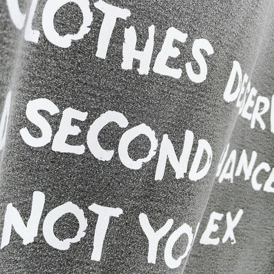 vintage 90s non-fiction x earth activist faded cottage crew