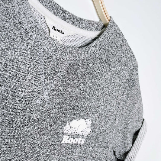 roots 2020 edith cuffed sweatshirt dress