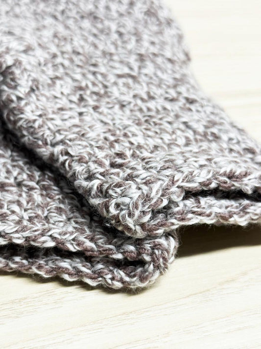 hand knit chunky mittens - good market thrift store