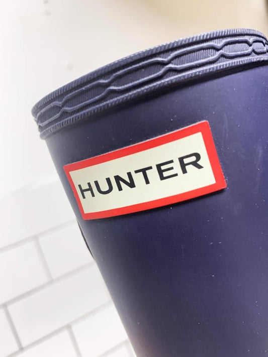 hunter original two tone tall rubber rain boots - good market thrift store