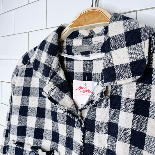 il gufo italy plaid dress and jacket set - size 10