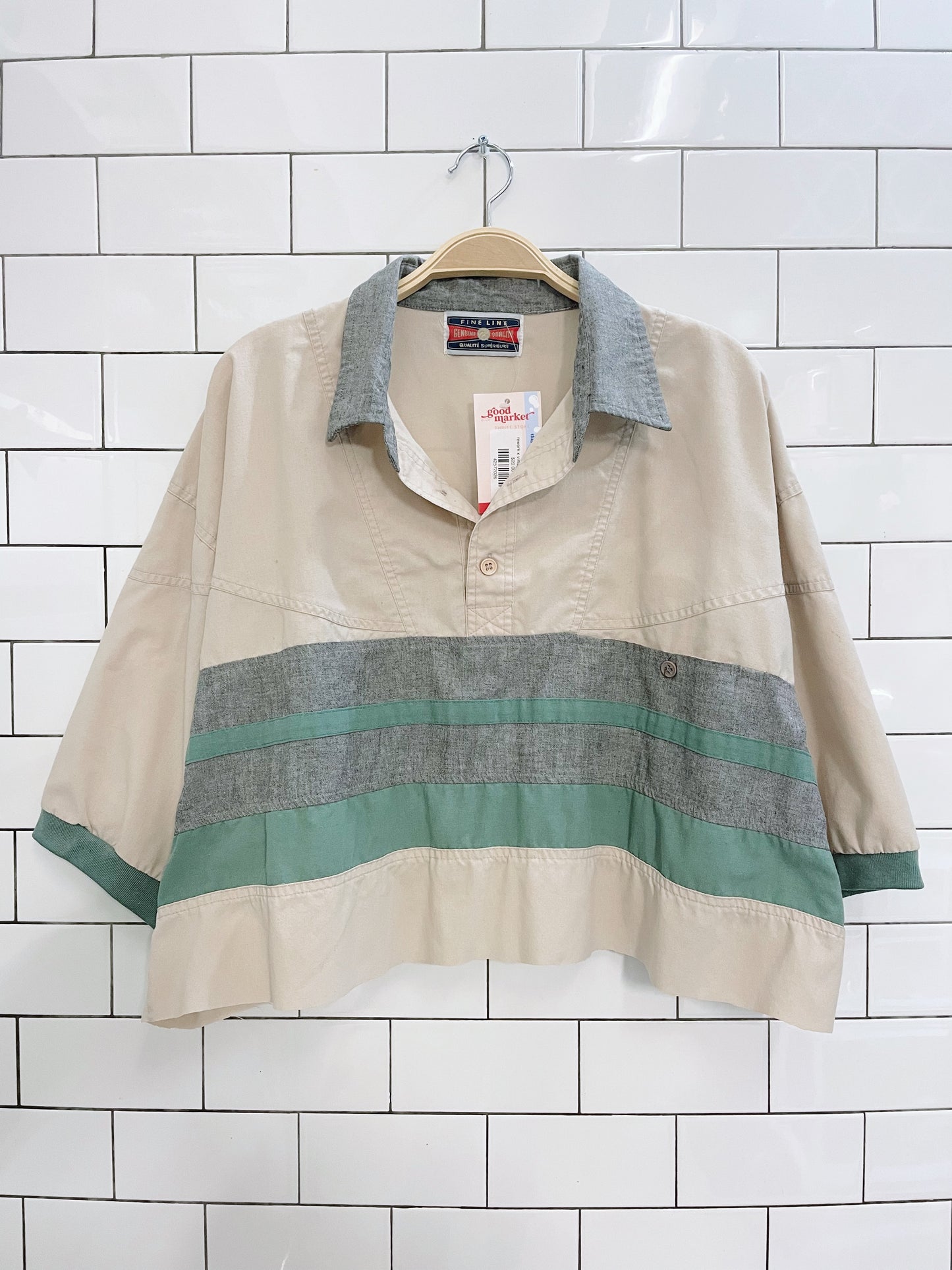 rework x vintage fine line polo