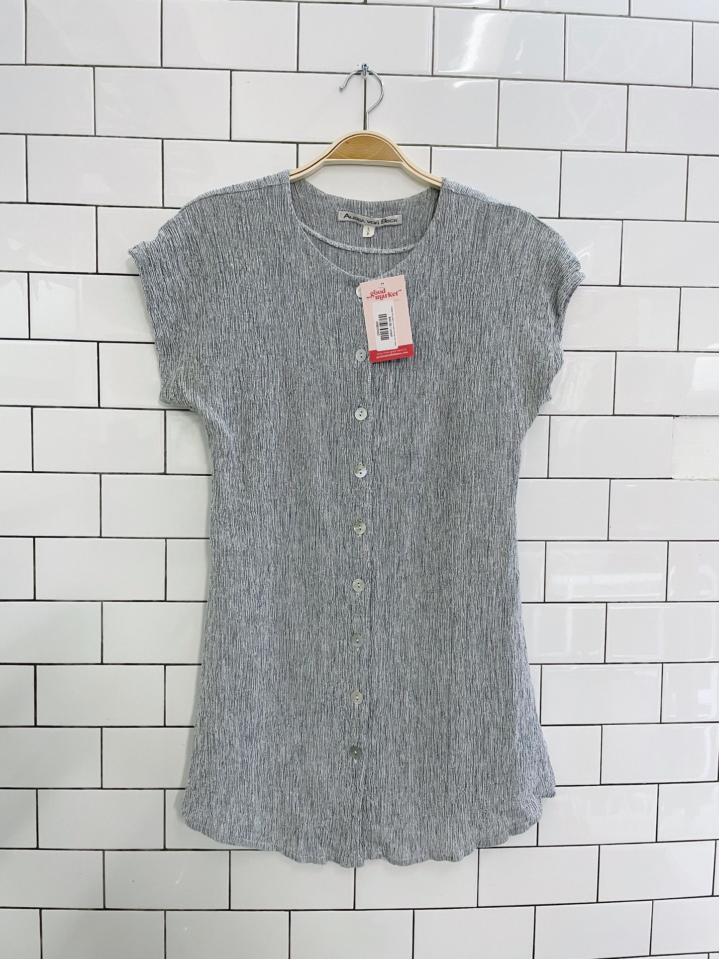 vintage 90s alexia von beck minimal shirt dress