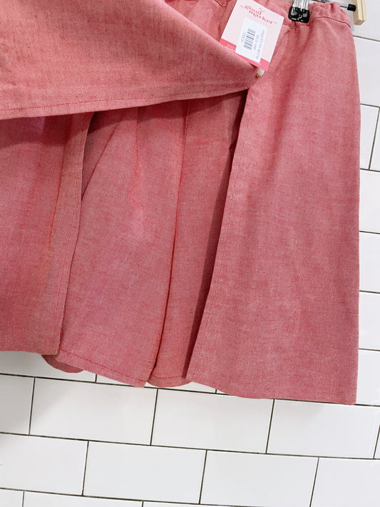 vintage 60's mini skort set