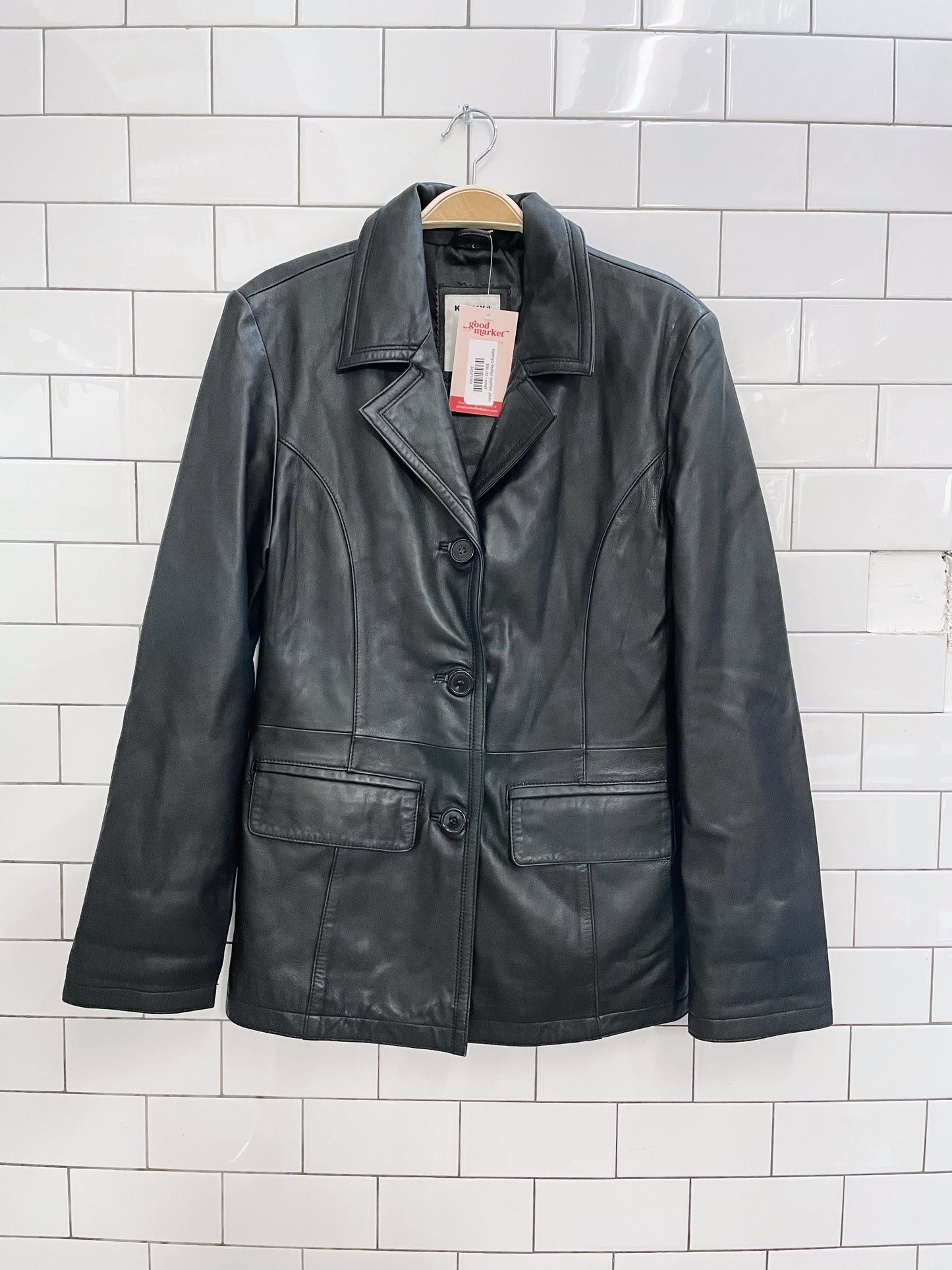 kamiya butter leather jacket