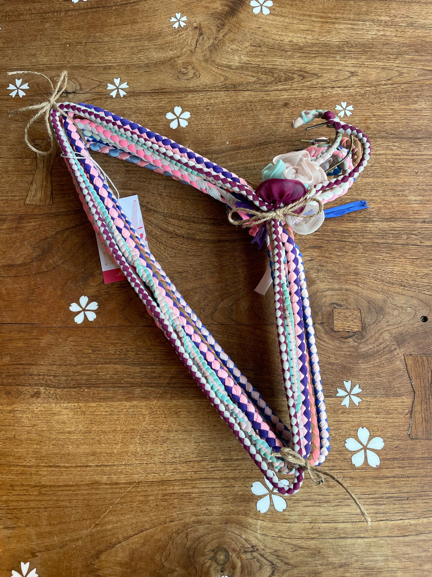 set of 8 boho macrame hangers