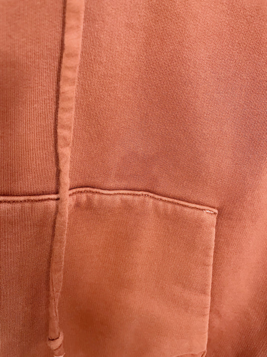 wilfred free copper hooded sweatshirt